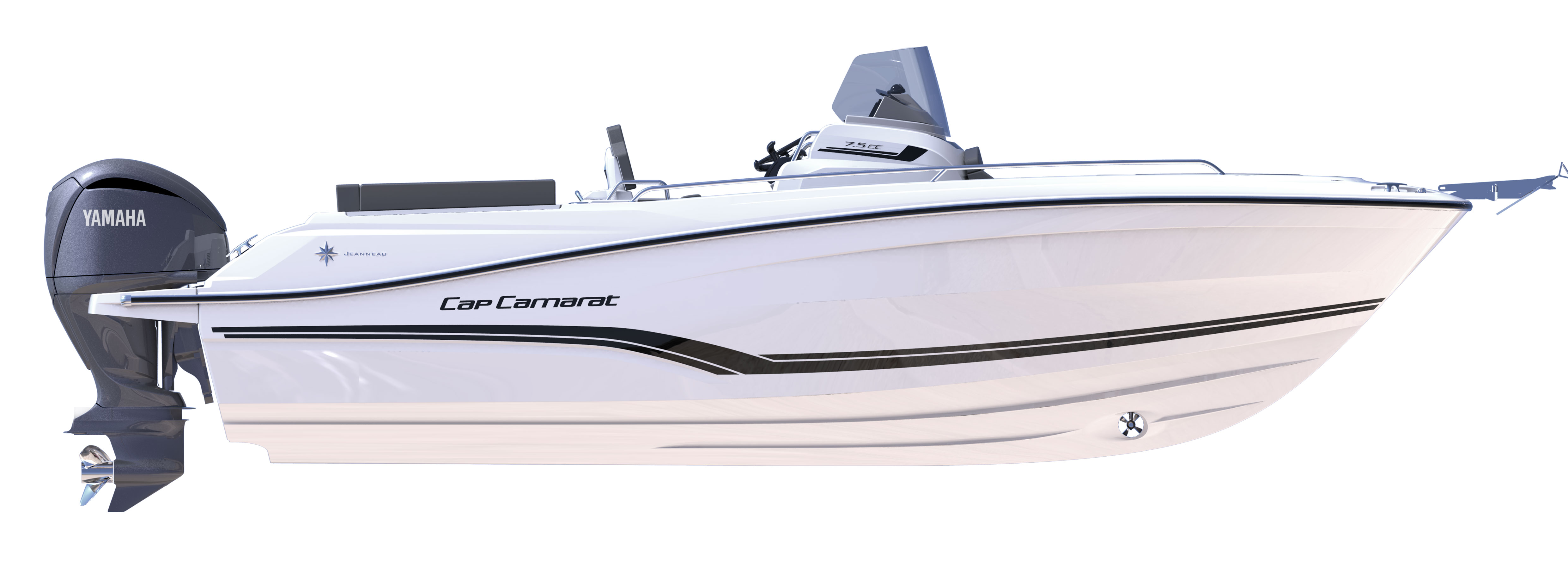 Cap Camarat 7.5 CC │ Cap Camarat Center Console of 7m │ Boat powerboat Jeanneau