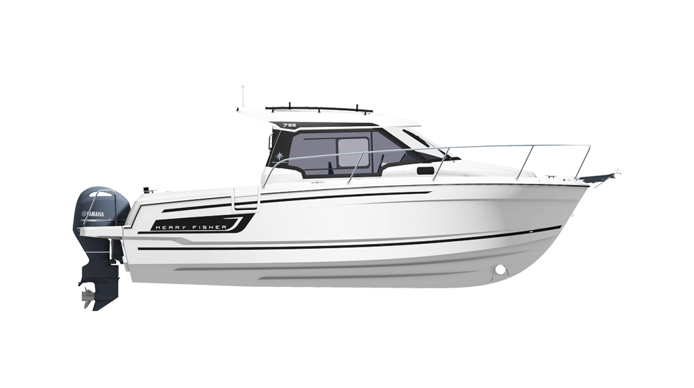 Merry Fisher 795 serie2 │ Merry Fisher of 7m │ Boat powerboat Jeanneau