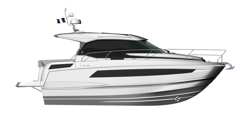 NC 33 │ NC of 11m │ Boat powerboat Jeanneau