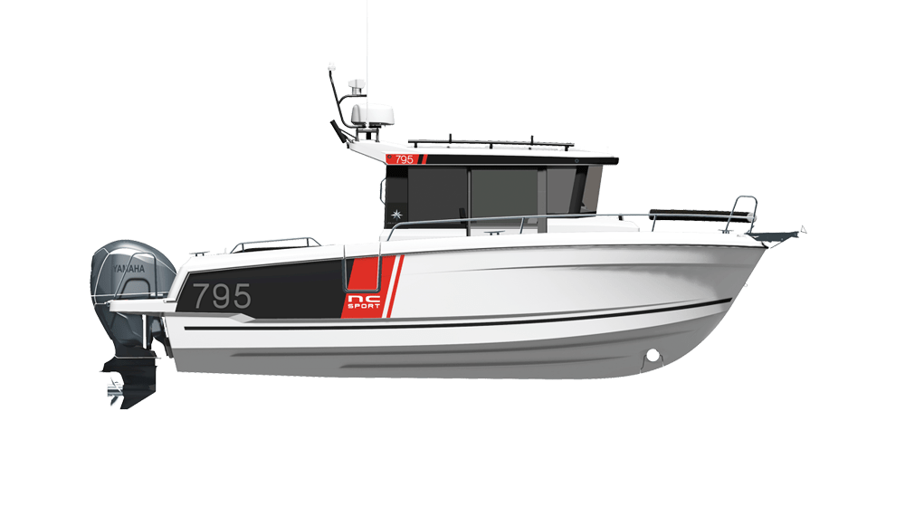 NC 795 Sport serie2 │ NC Sport of 8m │ Boat powerboat Jeanneau