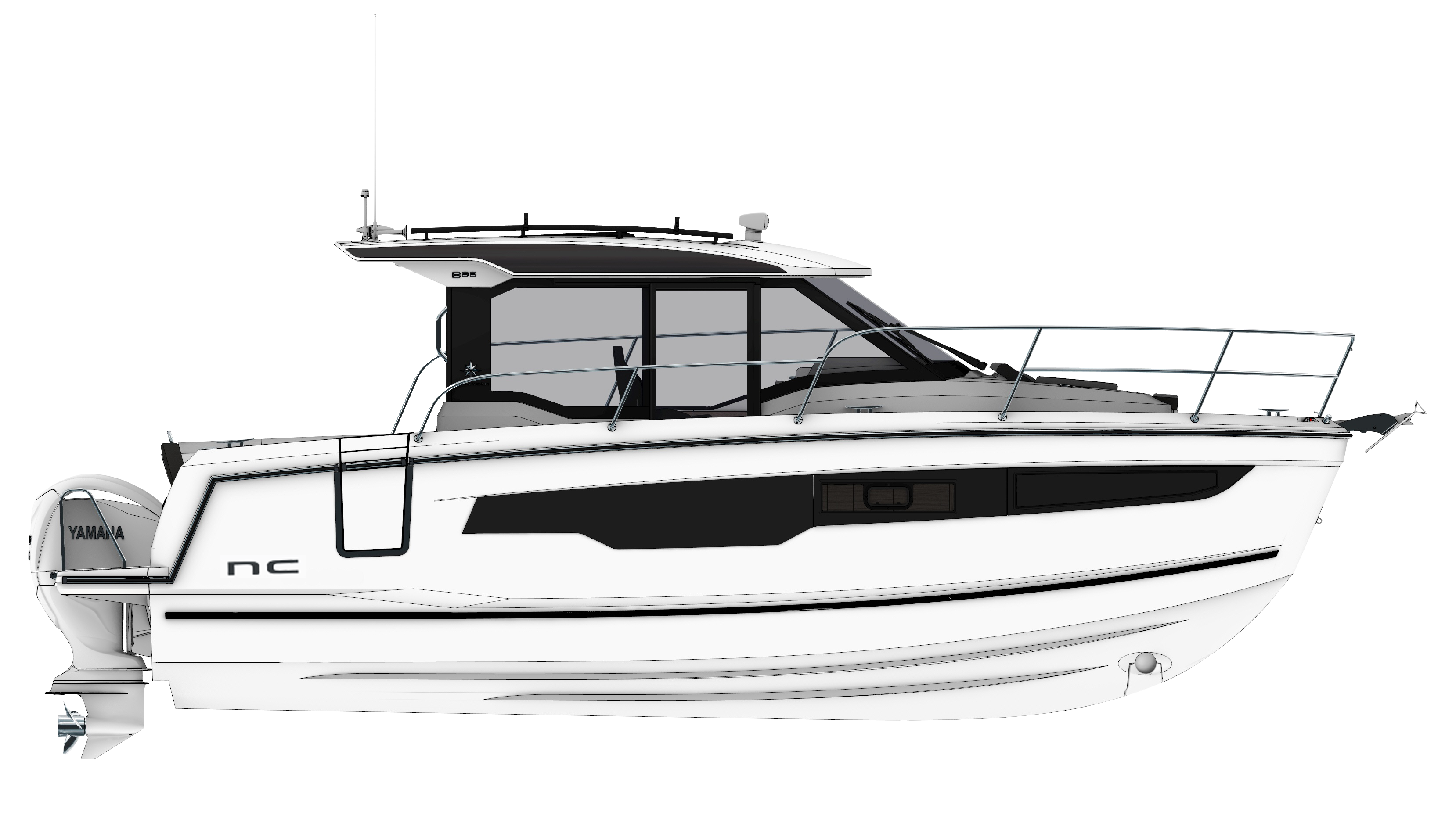 NC 895 Series 2 │ NC Weekender of 9m │ Boat powerboat Jeanneau