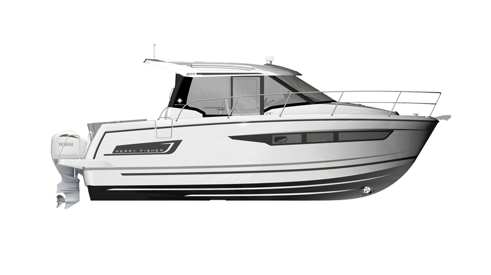 Merry Fisher 895 │ Merry Fisher of 9m │ Boat powerboat Jeanneau