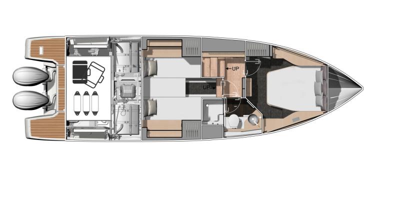 DB/37 OB │ DB Yachts de 12m │ Bateaux Moteurs Jeanneau  28304