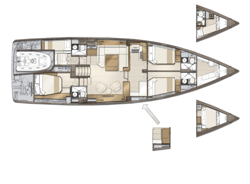 Jeanneau Yachts 60 │ Jeanneau Yachts of 18m │ Boat Yelkenli̇ Jeanneau  26717