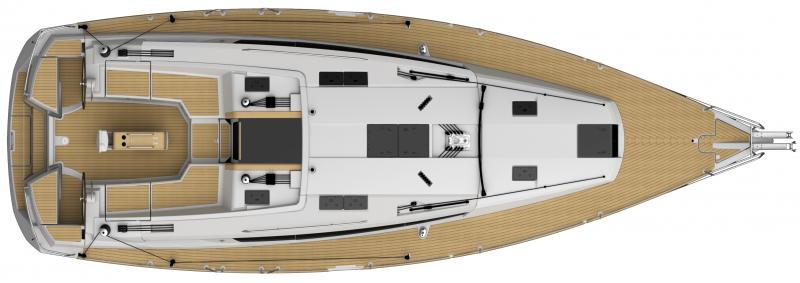 Sun Odyssey 44 DS │ Sun Odyssey DS of 13m │ Boat Sailboat Jeanneau boat plans 618