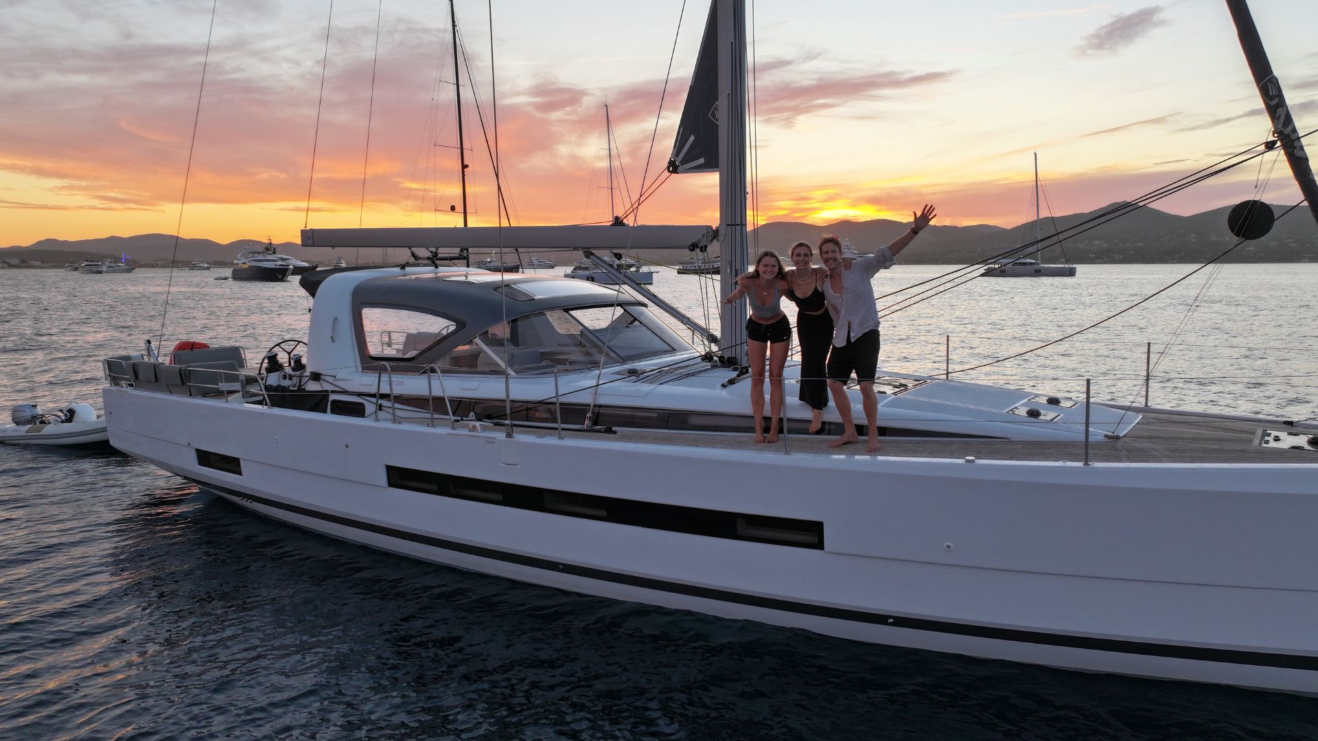 Kristina's Travels Episode #21 - Sailing 30 Knots to St. Tropez