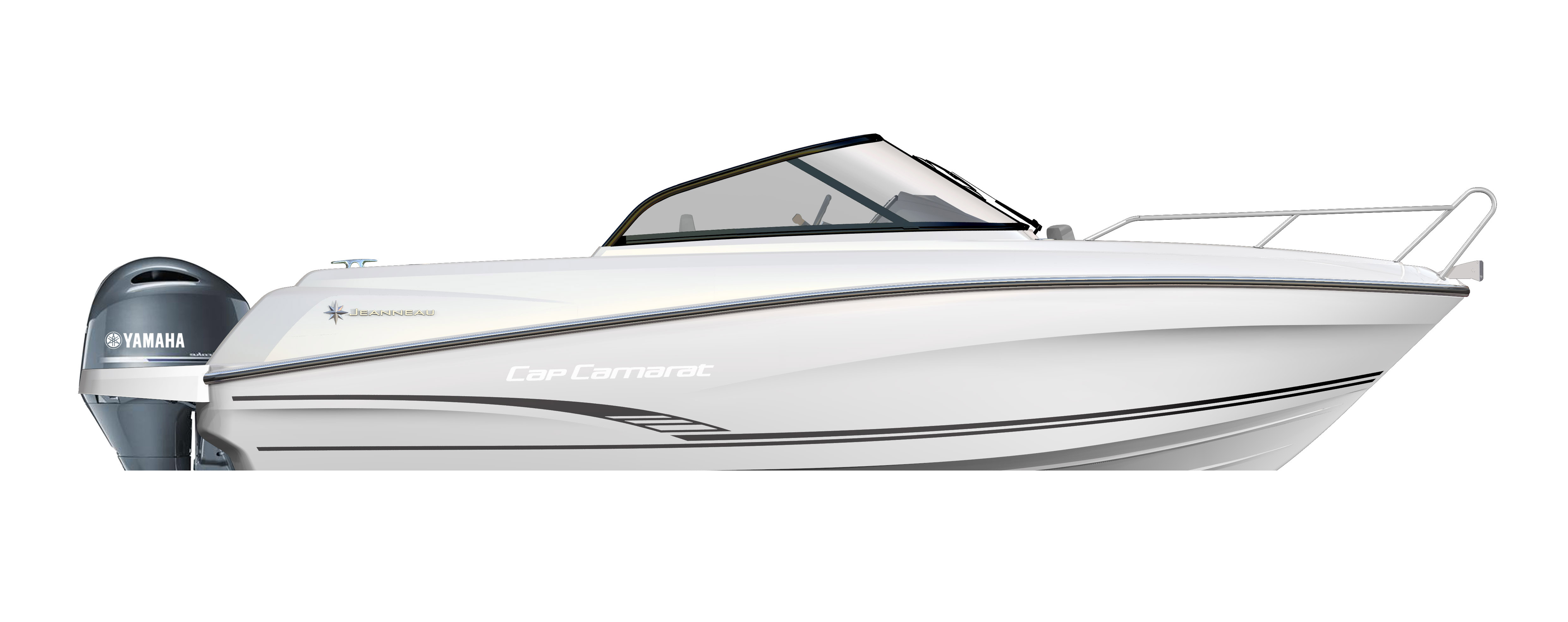 CAP CAMARAT 6.5 BR │ Cap Camarat Bow Rider of 6m │ Boat Moteurs Jeanneau