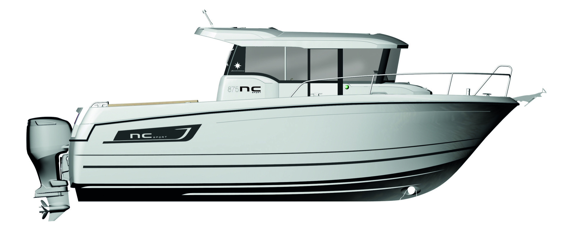 NC 875 Sport │ NC Sport of 8m │ Boat Moteurs Jeanneau