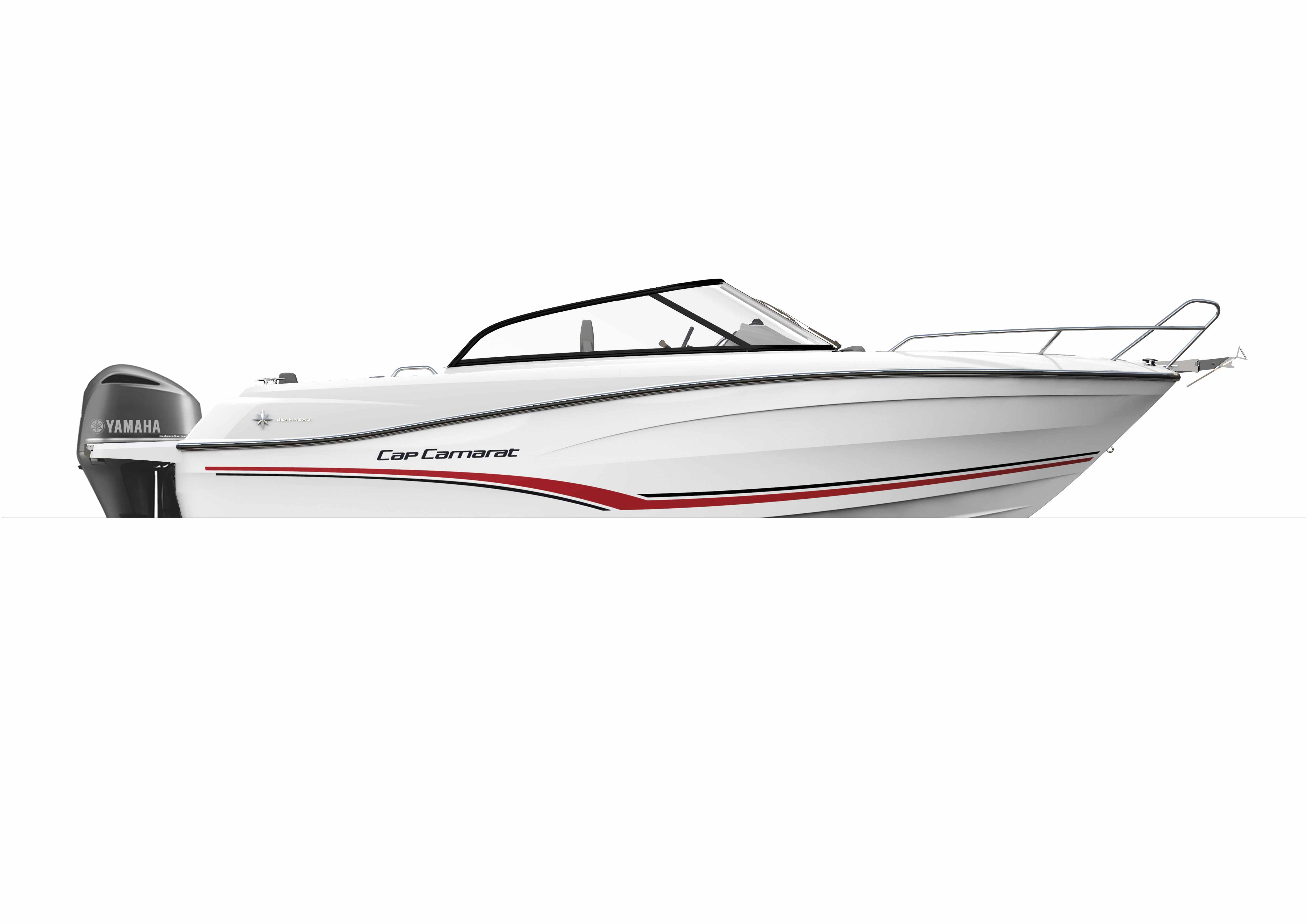 Cap Camarat 7.5 BR │ Cap Camarat Bow Rider of 8m │ Boat Moteurs Jeanneau