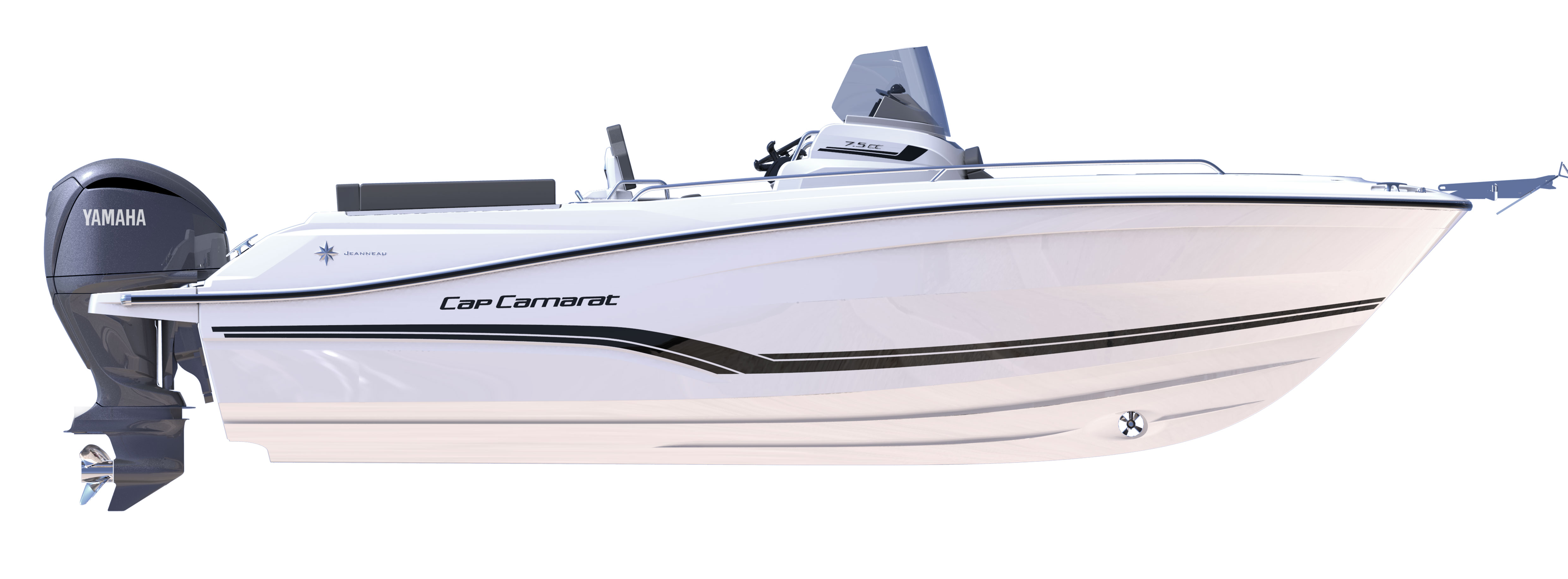 Cap Camarat 7.5 CC │ Cap Camarat Center Console de 7m │ Bateaux Moteurs Jeanneau