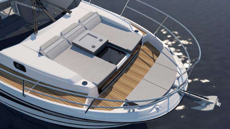 NC 1095 Fly Series 2 │ NC Weekender of 10m │ Boat Moteurs Jeanneau 31072