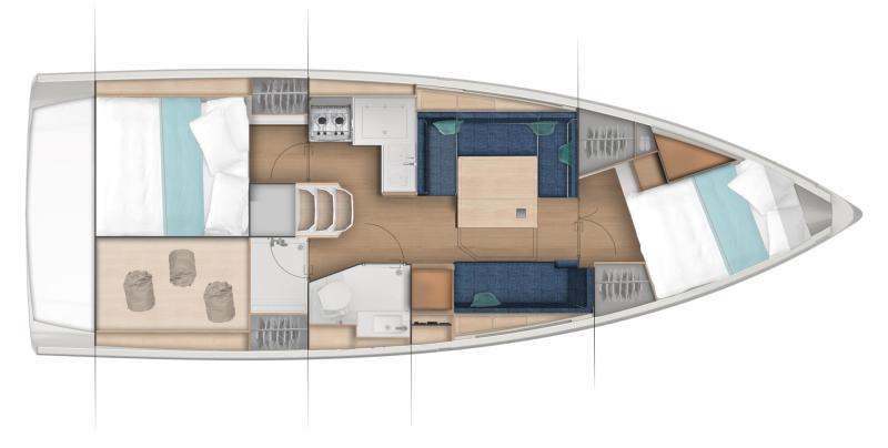 Sun Odyssey 380 │ Sun Odyssey of 11m │ Boat Sailboat Jeanneau  24435