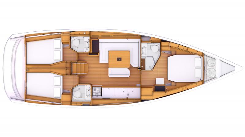 Sun Odyssey 469 │ Sun Odyssey of 14m │ Boat Yelkenli̇ Jeanneau  8361