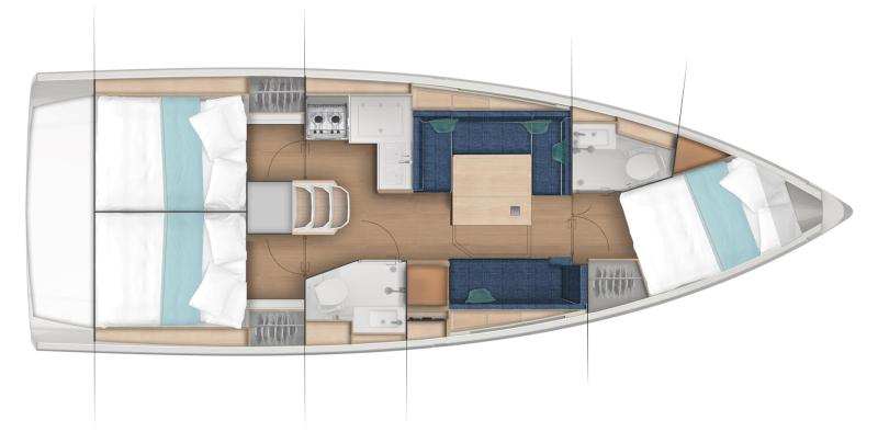 Sun Odyssey 380 │ Sun Odyssey of 11m │ Boat Sailboat Jeanneau  24431