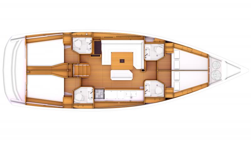 Sun Odyssey 469 │ Sun Odyssey of 14m │ Boat Yelkenli̇ Jeanneau  8362