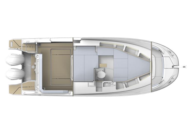 Leader 9.0 CC Series 2 │ Leader CC of 8m │ Boat Moteurs Jeanneau  32268