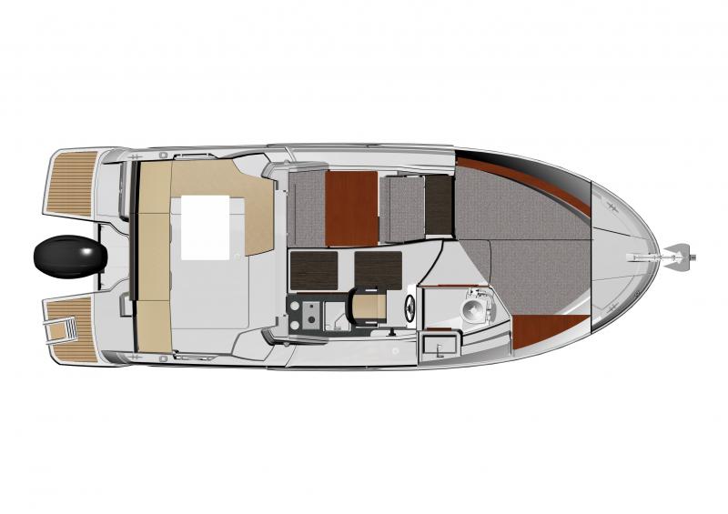 Merry Fisher 795 │ Merry Fisher of 7m │ Boat Moteurs Jeanneau boat plans 1419