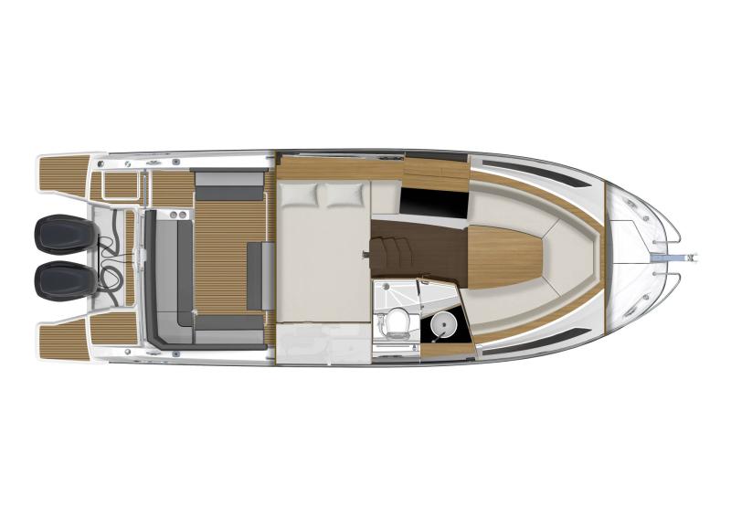 Leader 9.0 WA S1 │ Leader WA of 9m │ Boat Moteurs Jeanneau  18841