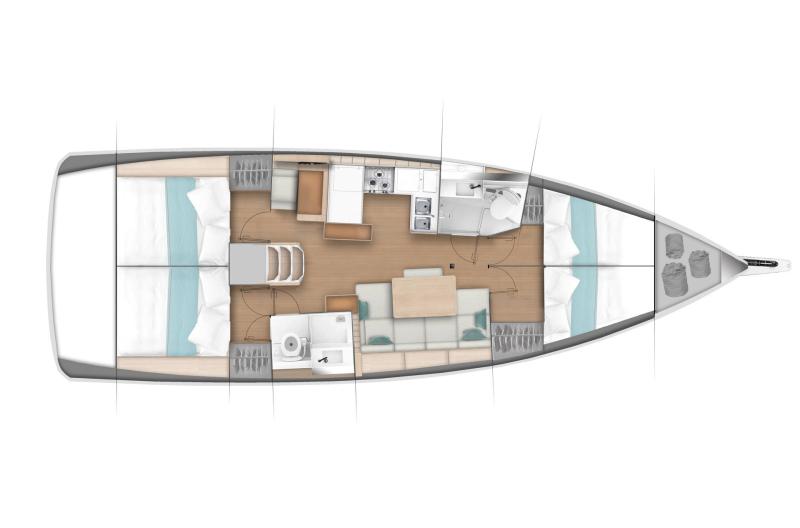 Sun Odyssey 440 │ Sun Odyssey of 13m │ Boat Sailboat Jeanneau  19497