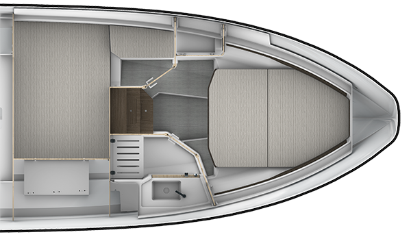 EX 34 Cabin │ EX of 10m │ Boat Moteurs Jeanneau  32609