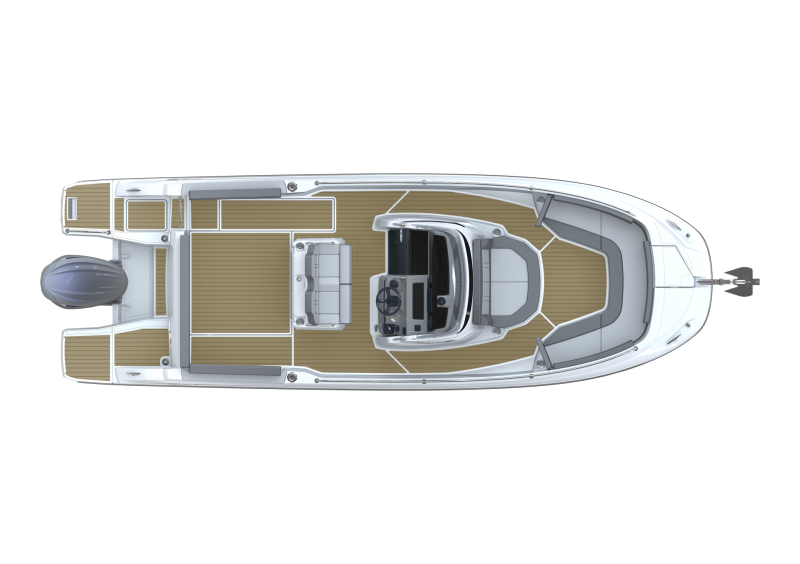 Cap Camarat 7.5 CC │ Cap Camarat Center Console of 7m │ Boat Moteurs Jeanneau Cap Camarat 7.5 CC Série3 23095