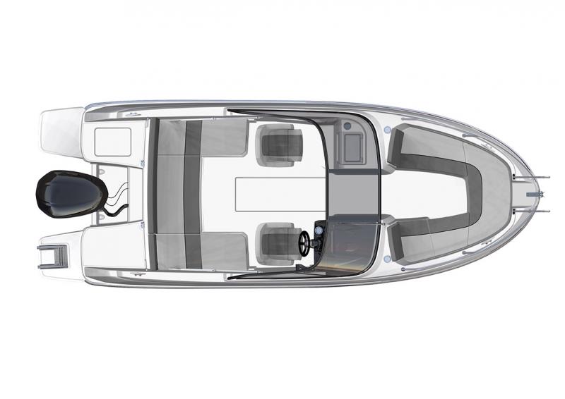 CAP CAMARAT 6.5 BR │ Cap Camarat Bow Rider of 6m │ Boat Moteurs Jeanneau  3050