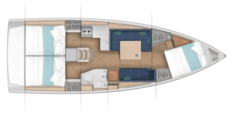 Sun Odyssey 380 │ Sun Odyssey of 11m │ Boat Sailboat Jeanneau  24430