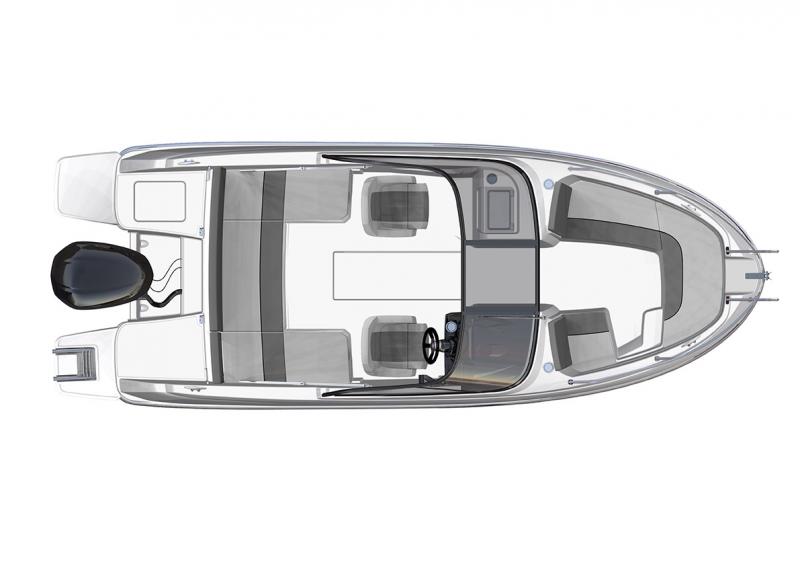 CAP CAMARAT 6.5 BR │ Cap Camarat Bow Rider of 6m │ Boat Moteurs Jeanneau  3049