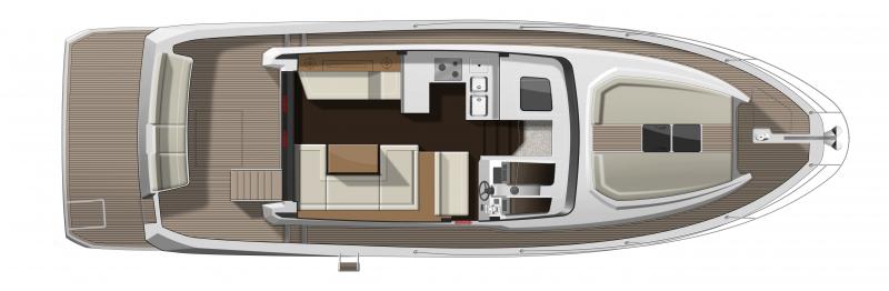 Velasco 43 │ Velasco de 14m │ Bateaux Moteurs Jeanneau bateau plans 561