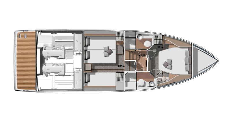 DB/43 IB │ DB Yachts of 13m │ Boat Moteurs Jeanneau DB/43 24225