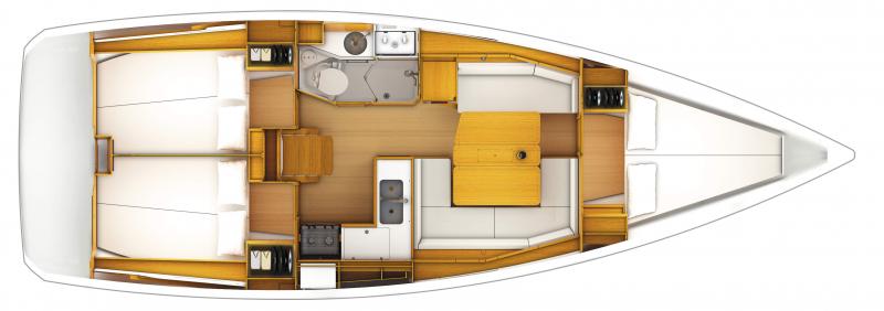 Sun Odyssey 389 │ Sun Odyssey of 12m │ Boat Sailboat Jeanneau  12872