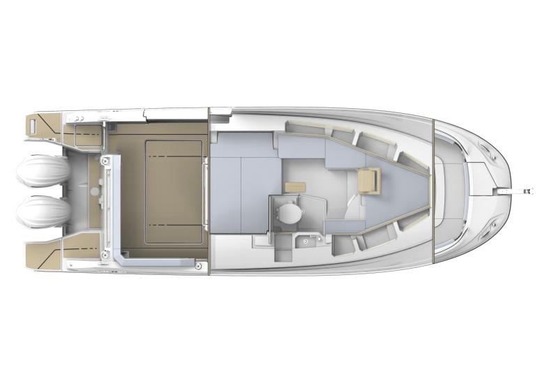 Leader 9.0 CC Series 2 │ Leader CC of 8m │ Boat Moteurs Jeanneau  32266