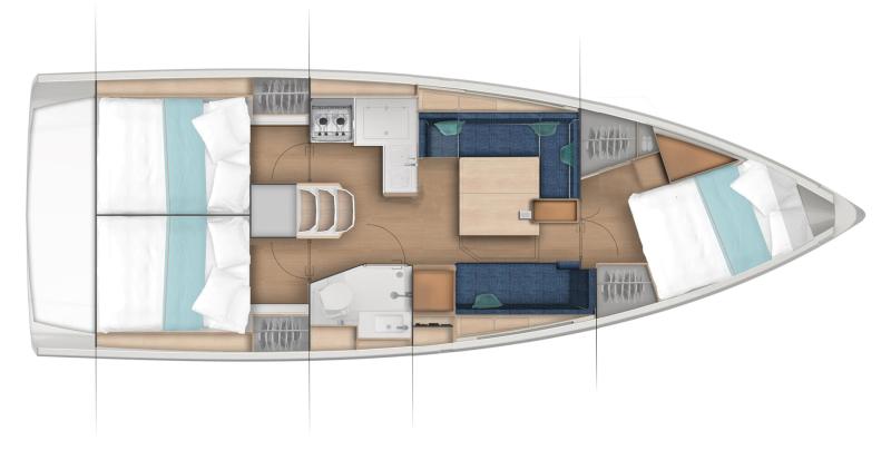 Sun Odyssey 380 │ Sun Odyssey of 11m │ Boat Sailboat Jeanneau  30165