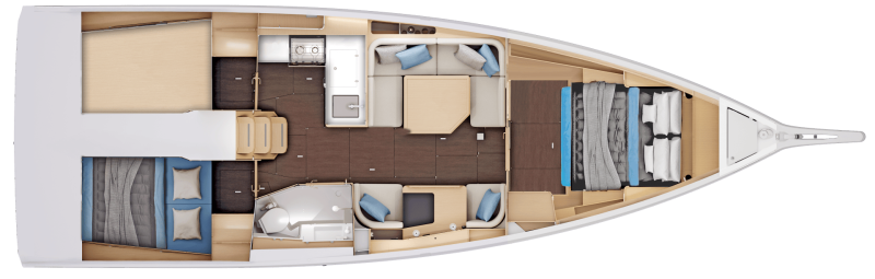 Sun Odyssey 415 │ Sun Odyssey of 13m │ Boat Veleros Jeanneau  30976