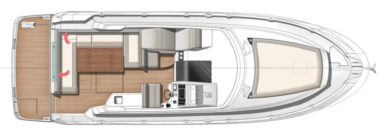 Leader 36 │ Leader of 12m │ Boat Moteurs Jeanneau Leader 36 Version Cockpit Lounge 18382