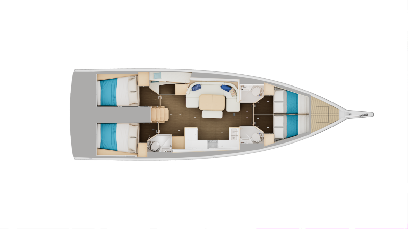 Sun Odyssey 455 │ Sun Odyssey of 14m │ Boat Barche a vela Jeanneau  31901
