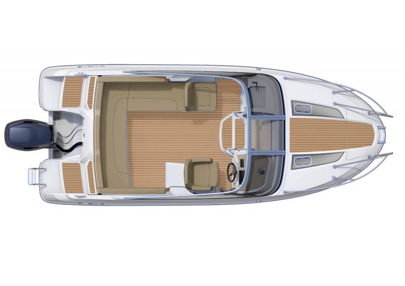 Cap Camarat 6.5 DC │ Cap Camarat Day Cruiser of 6m │ Boat Moteurs Jeanneau barche plans 364