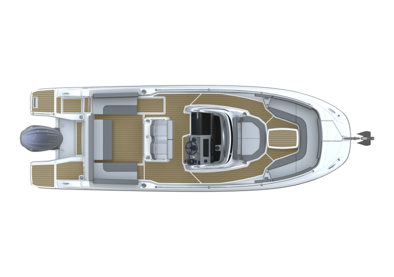 Cap Camarat 7.5 CC │ Cap Camarat Center Console of 7m │ Boat Moteurs Jeanneau Cap Camarat 7.5 CC Série3 23098