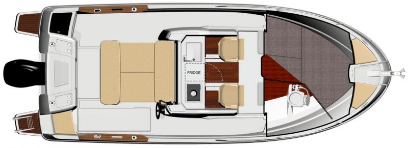 Merry Fisher 755 Marlin │ Merry Fisher Marlin of 7m │ Boat Moteurs Jeanneau barche plans 213