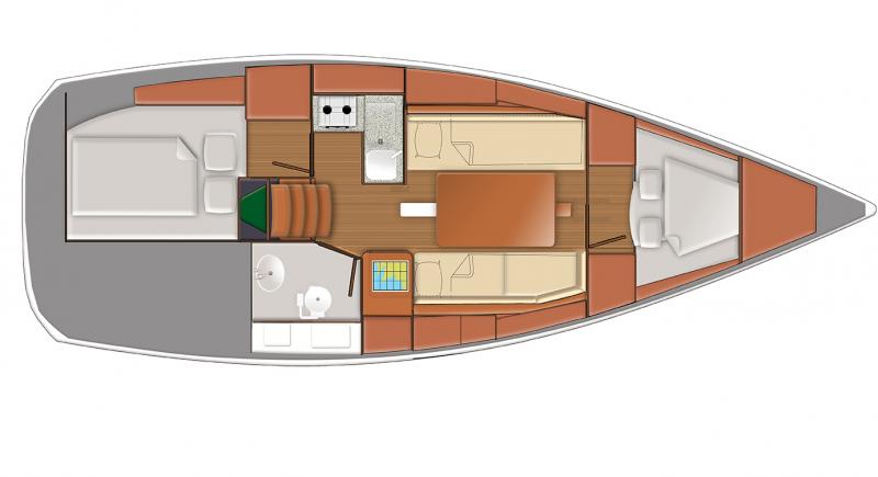 Sun Odyssey 319 │ Sun Odyssey of 10m │ Boat Veleros Jeanneau  9333