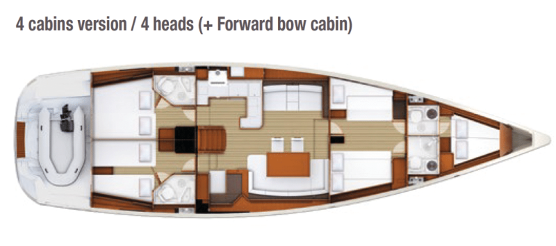 Jeanneau Yachts 58 │ Jeanneau Yachts of 18m │ Boat Sailboat Jeanneau  17579