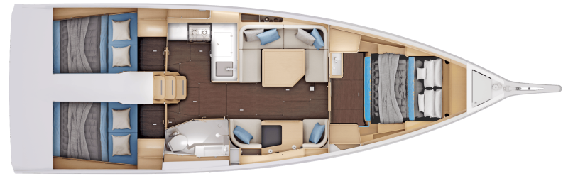 Sun Odyssey 415 │ Sun Odyssey of 13m │ Boat Veleros Jeanneau  30977