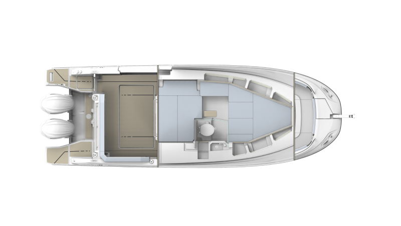 Leader 9.0 CC Series 2 │ Leader CC of 8m │ Boat Moteurs Jeanneau  31055