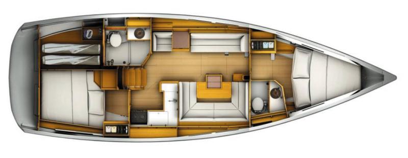 Sun Odyssey 419 │ Sun Odyssey of 13m │ Boat Sailboat Jeanneau  19400