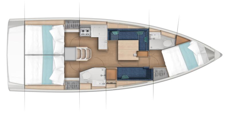 Sun Odyssey 380 │ Sun Odyssey of 11m │ Boat Sailboat Jeanneau  30164