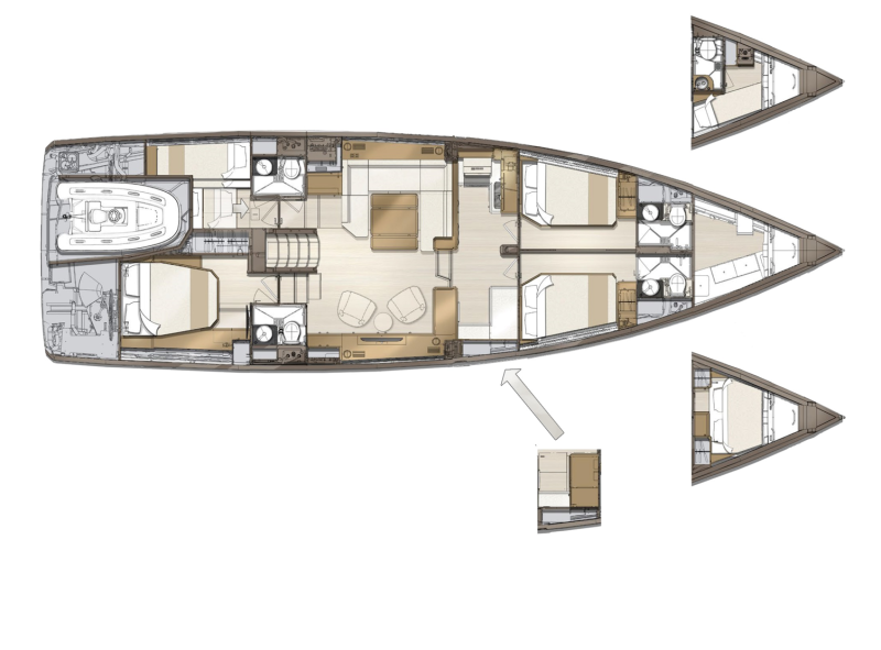 Jeanneau Yachts 60 │ Jeanneau Yachts of 18m │ Boat Sailboat Jeanneau  26717