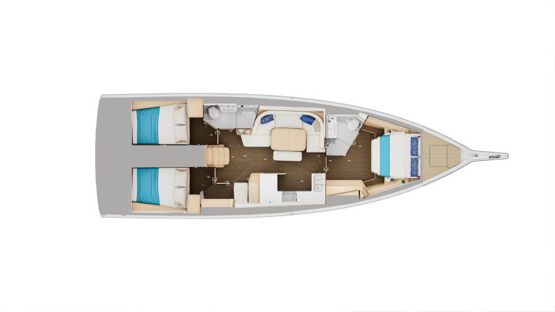 Sun Odyssey 455 │ Sun Odyssey of 14m │ Boat Barche a vela Jeanneau  31899