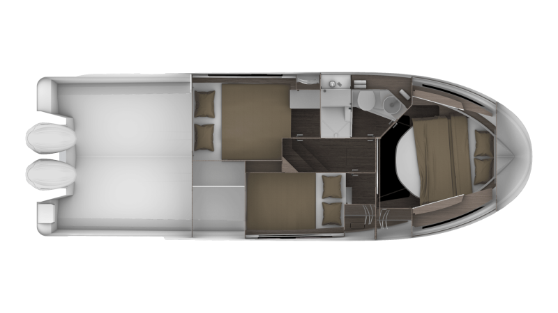 NC 1095 Coupe Series 2 │ NC Weekender of 10m │ Boat Moteurs Jeanneau  31050