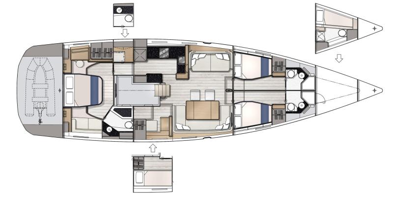 Jeanneau Yachts 65 │ Jeanneau Yachts of 21m │ Boat Sailboat Jeanneau  24287