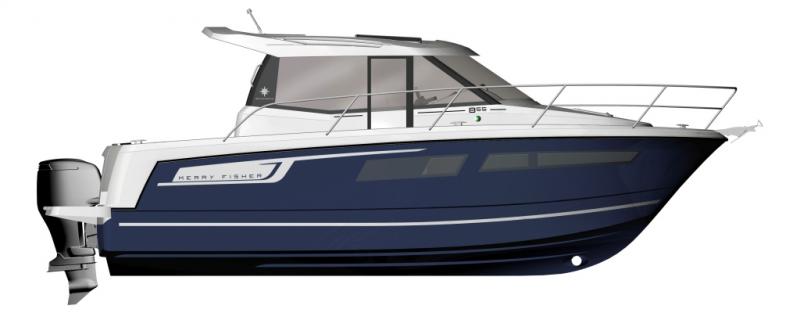 Merry Fisher 855 │ Merry Fisher of 9m │ Boat Moteurs Jeanneau boat plans 226